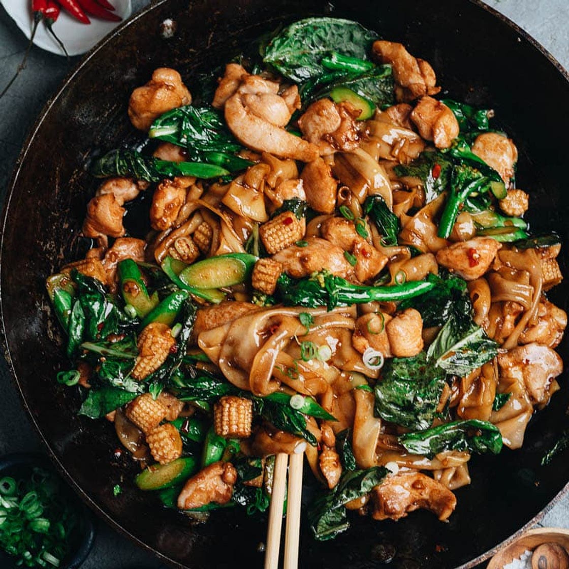 Drunken Noodles (Pad Kee Mao)