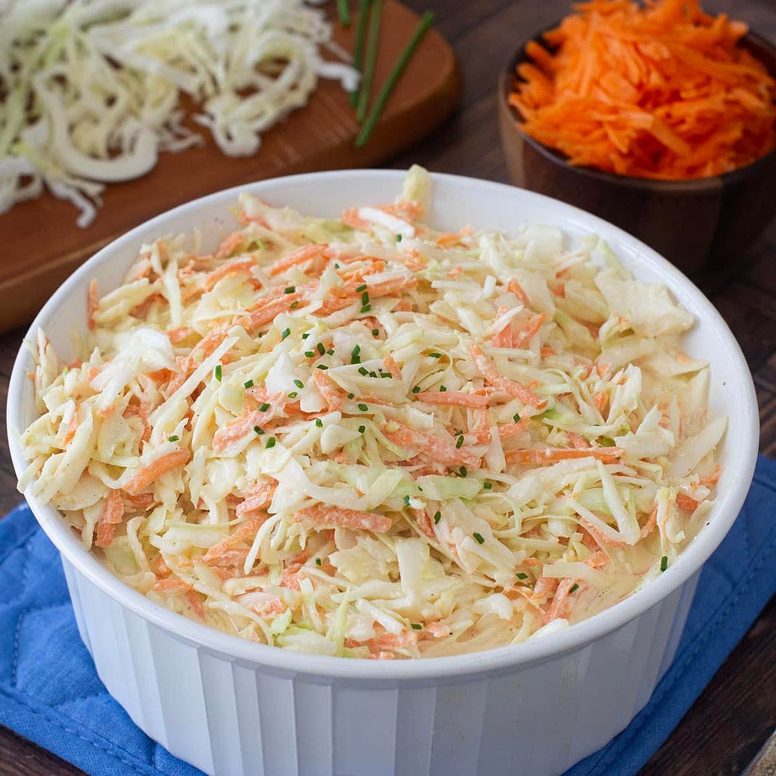 Best Creamy Coleslaw Recipe