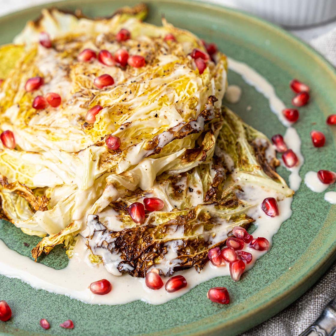 Easy Roasted Cabbage Steaks