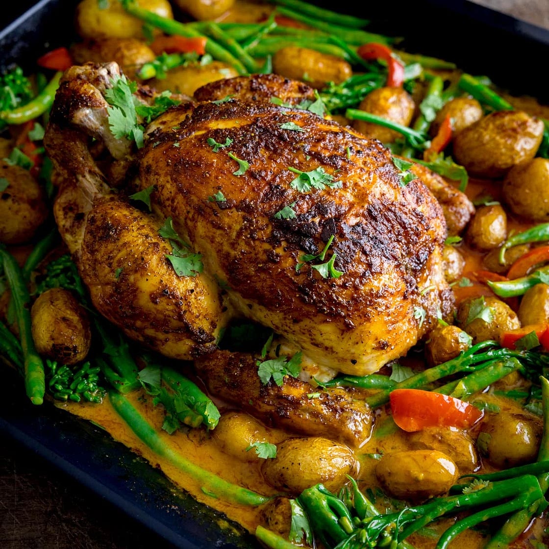 Curry Roast Chicken