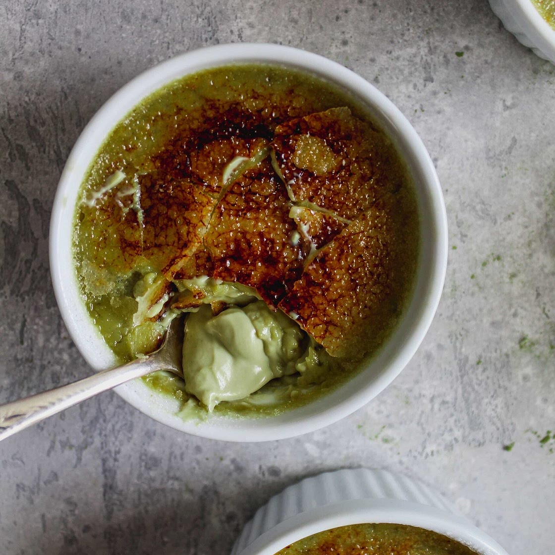Matcha Creme Brulee