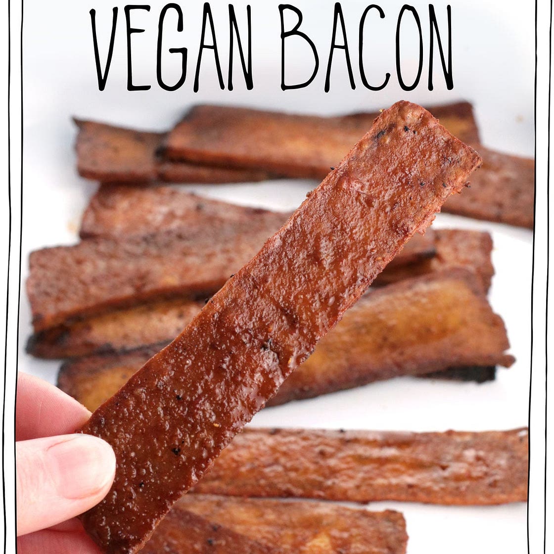 Quick and Easy Vegan Bacon (made with tofu)