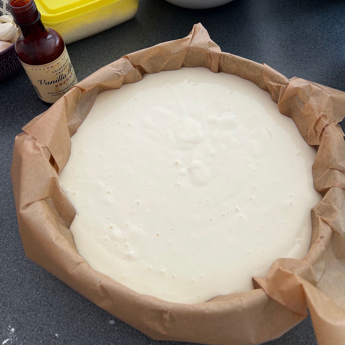 Burnt basque cheesecake