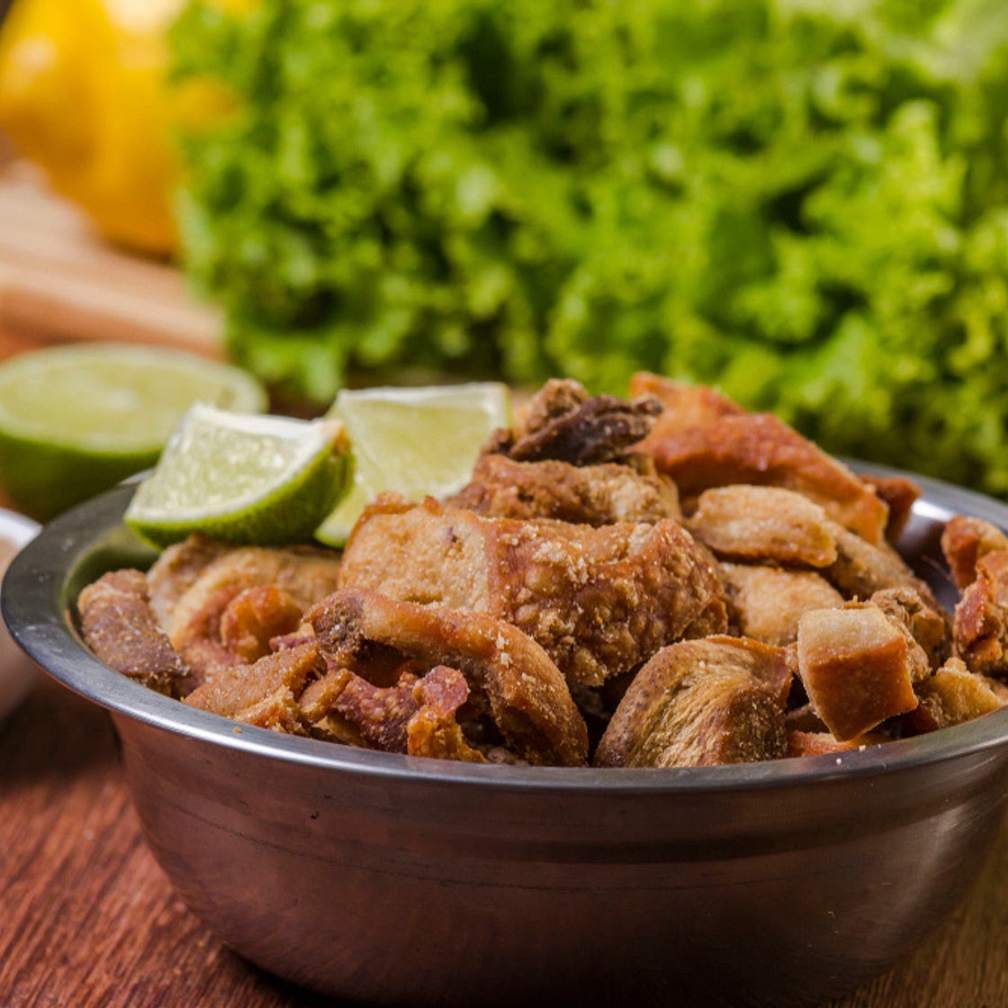 Torresmo pururuca prático de microondas