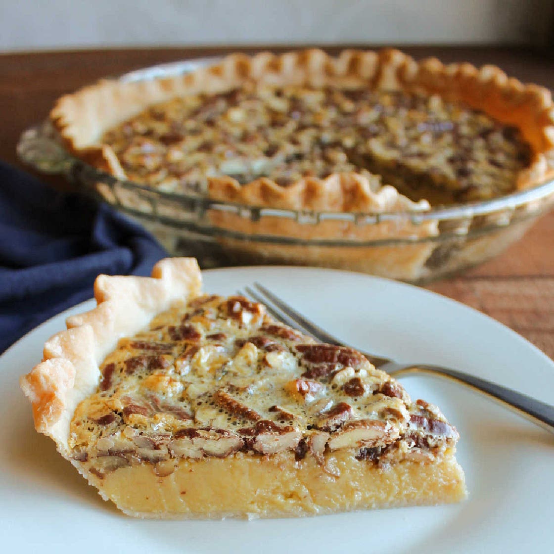 Condensed Milk Pecan Pie