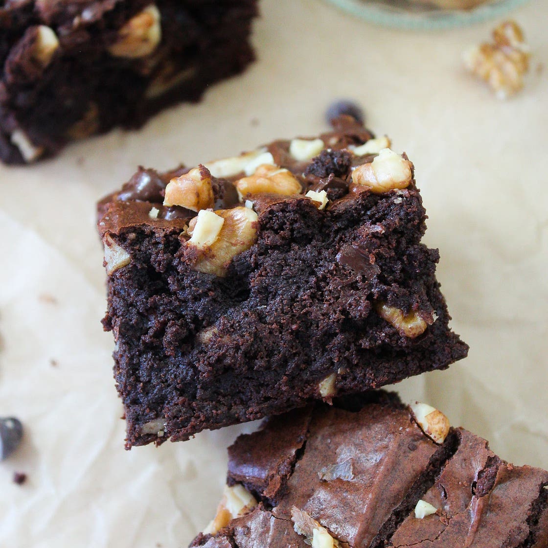 Fudgy Walnut Brownies