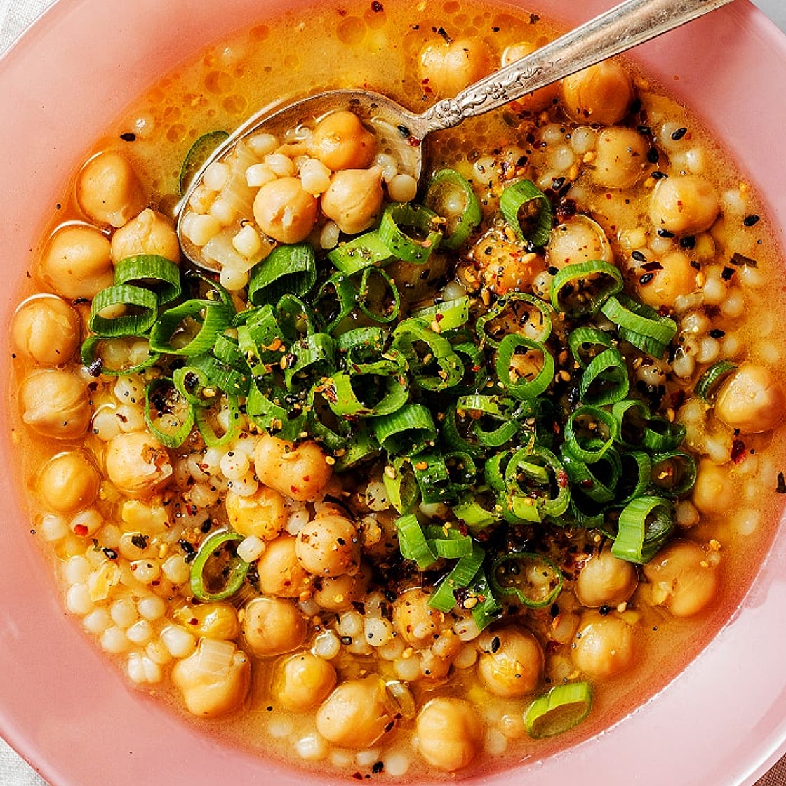 Easy Miso-Sesame Chickpeas