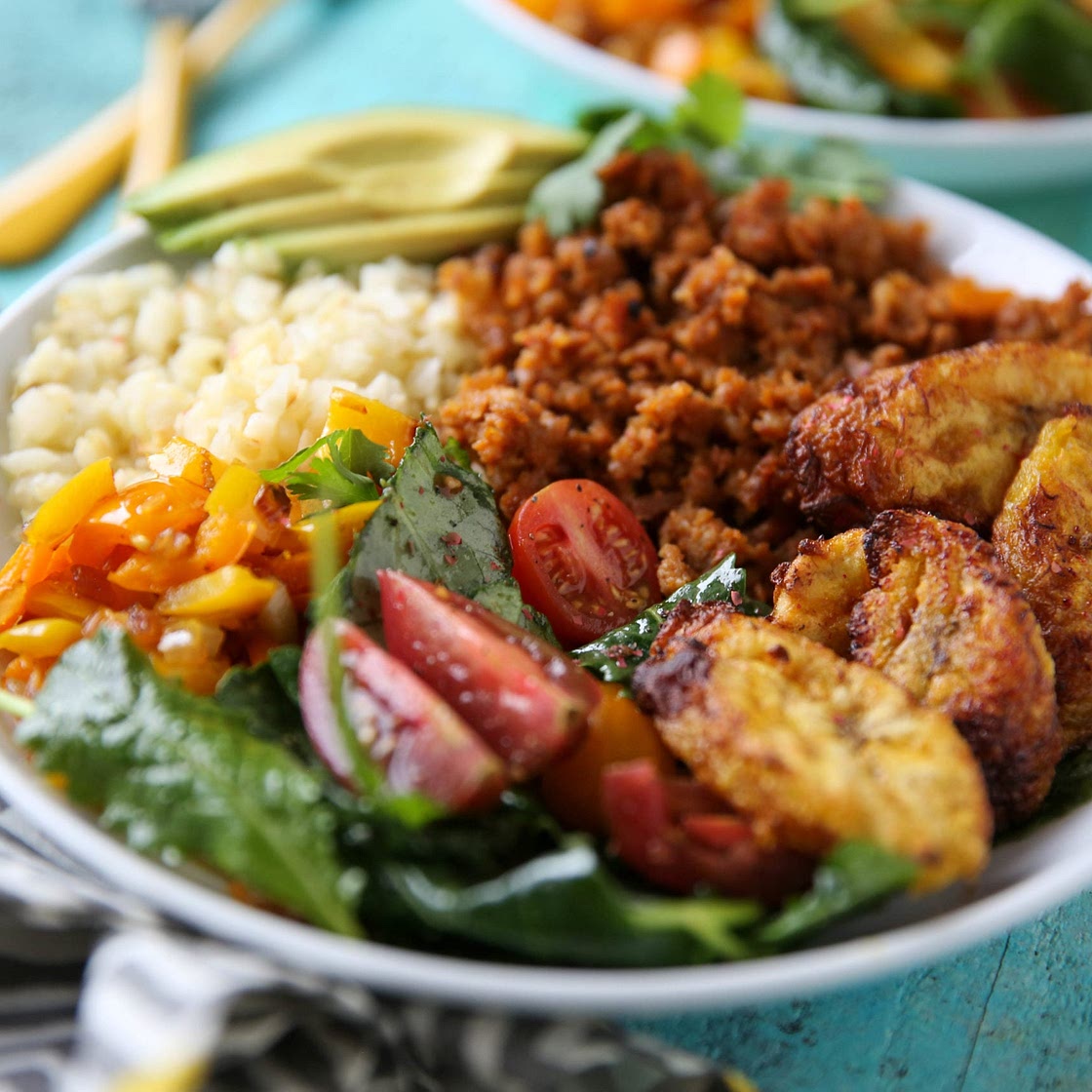 Chorizo Rice Bowls