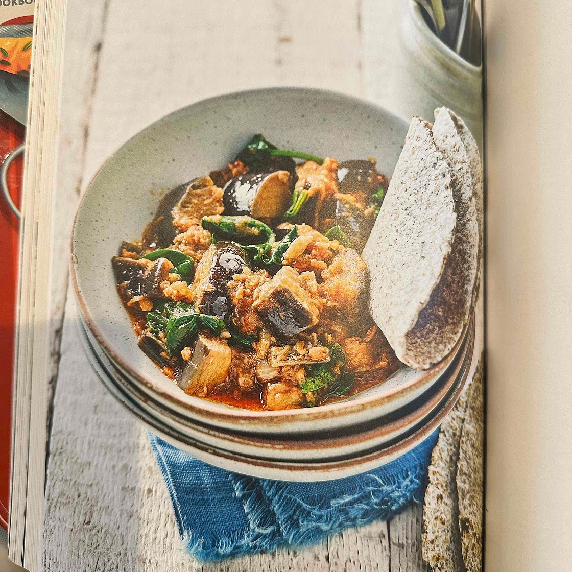 AUBERGINE AND LENTIL VINDALOO (VE)