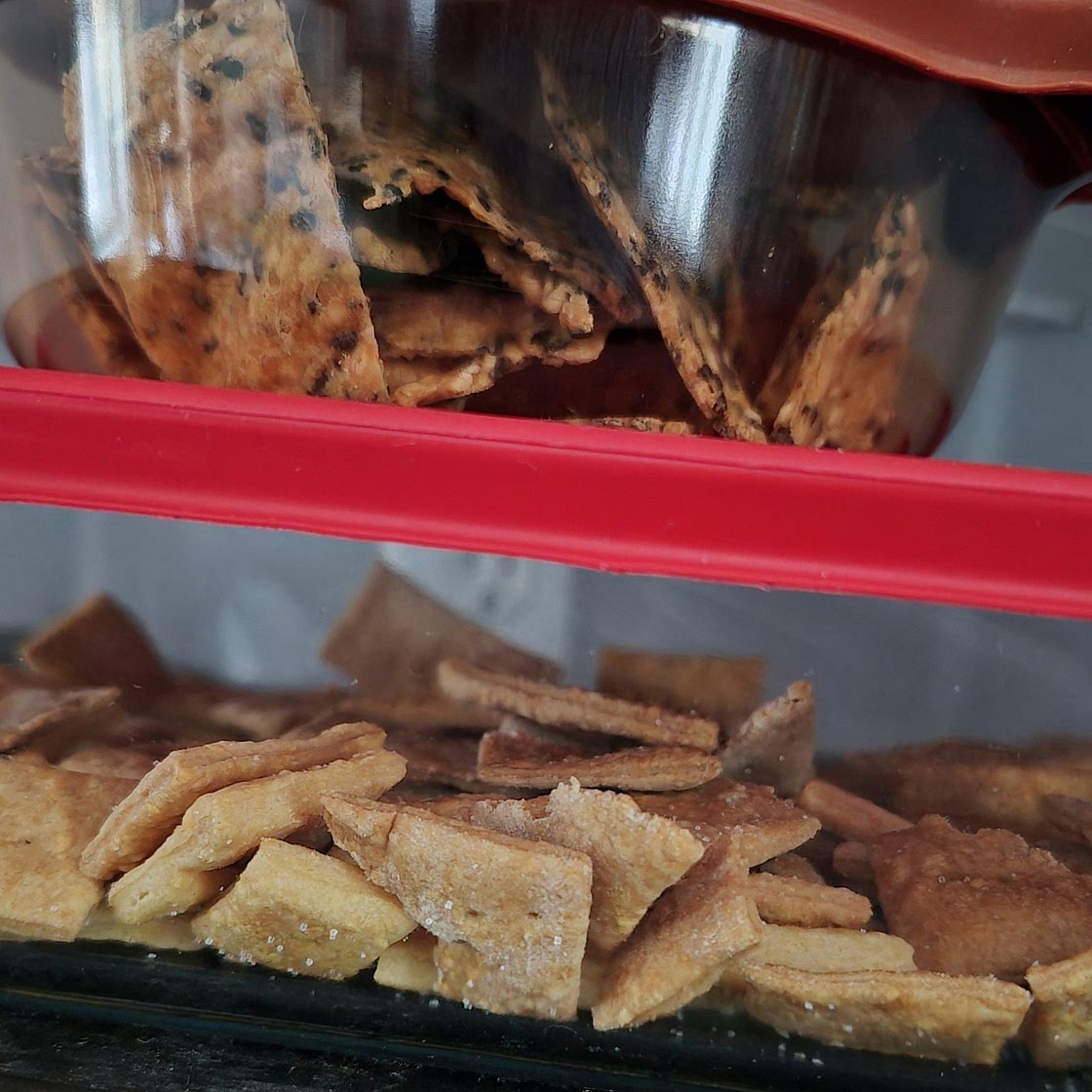 Sourdough Discard Cheese Crackers