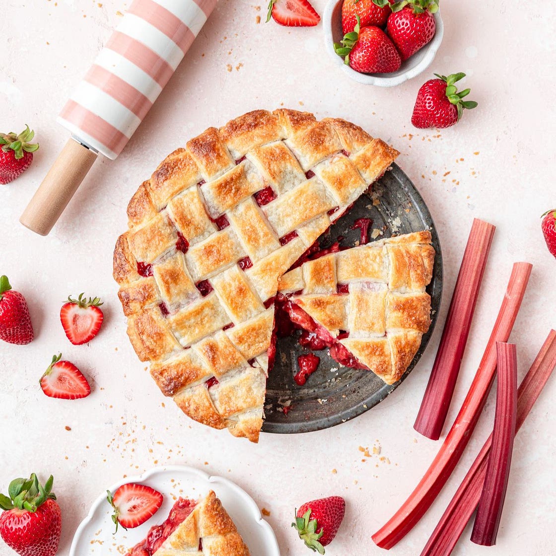 Strawberry Rhubarb Pie