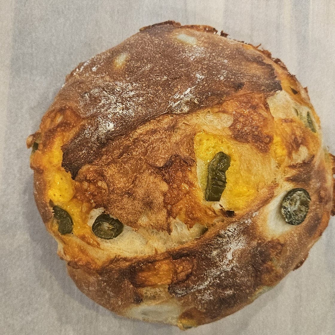 Jalapeño Cheddar Bread