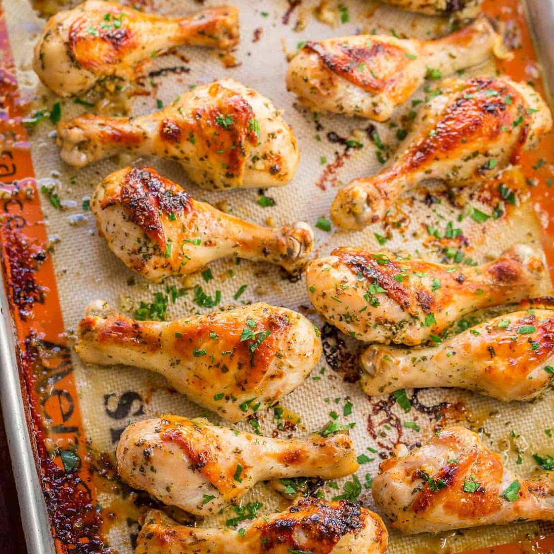 Baked Chicken Legs with Best Marinade