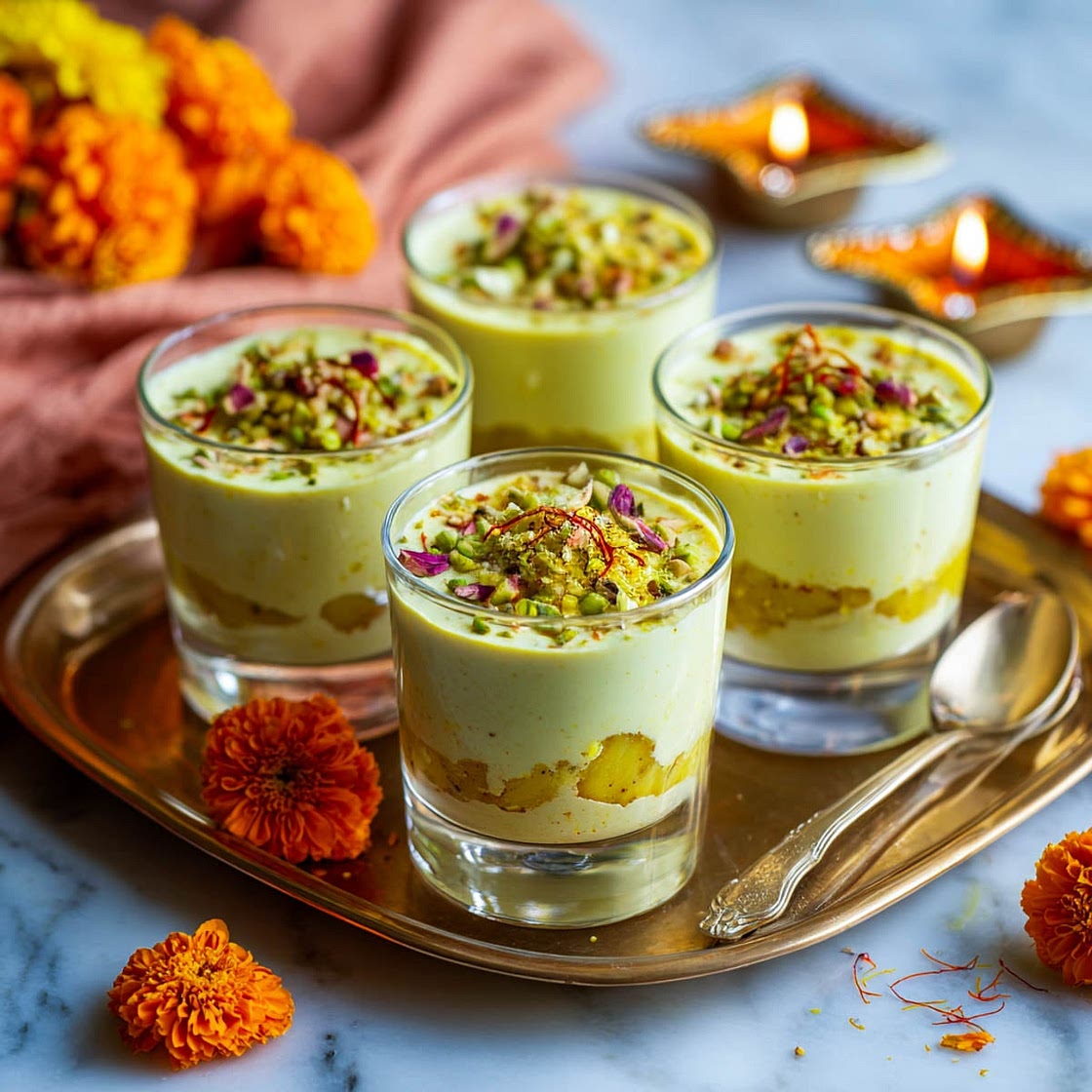 Ras Malai Mousse Cups