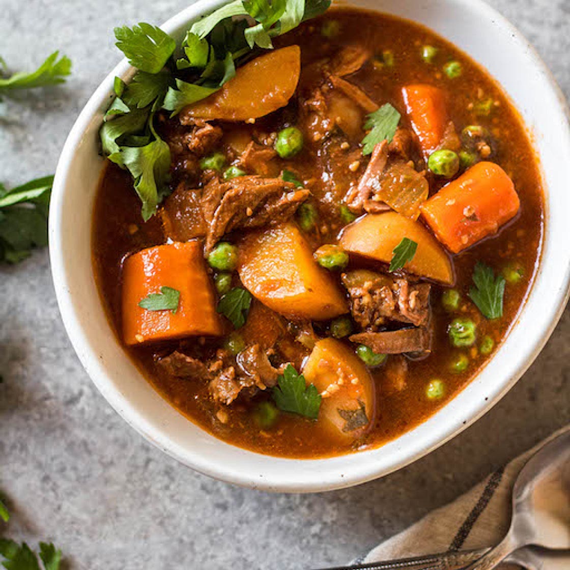 Slow Cooker Beef Stew: Whole30, Paleo, Gluten-Free