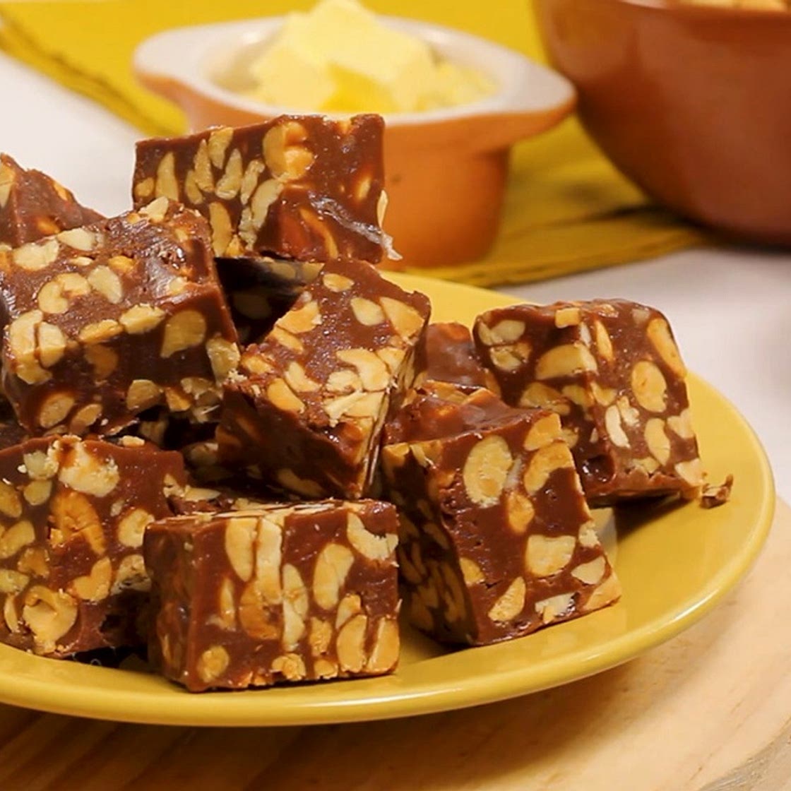 Pé de moleque cremoso