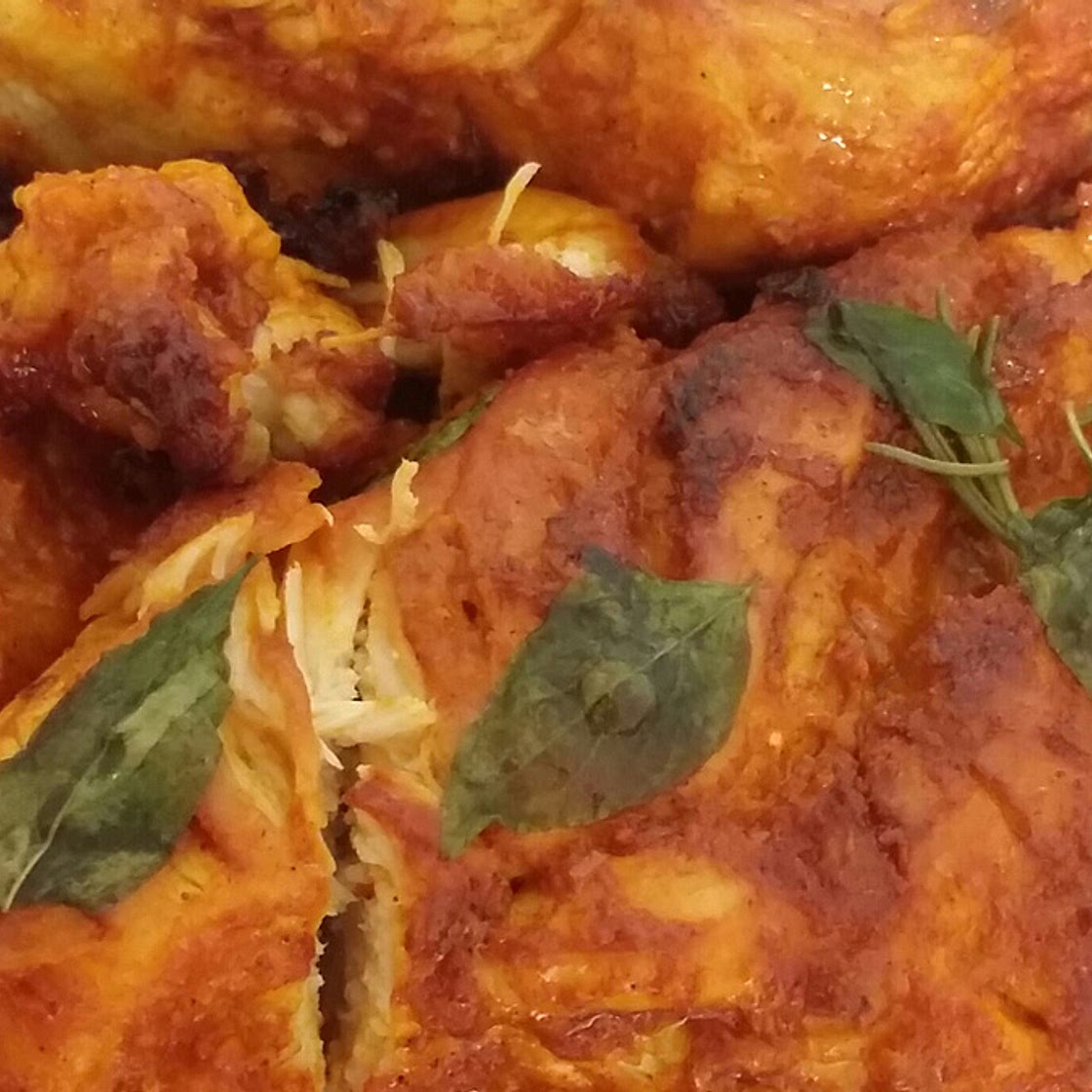 Frango assado na panela de pressão