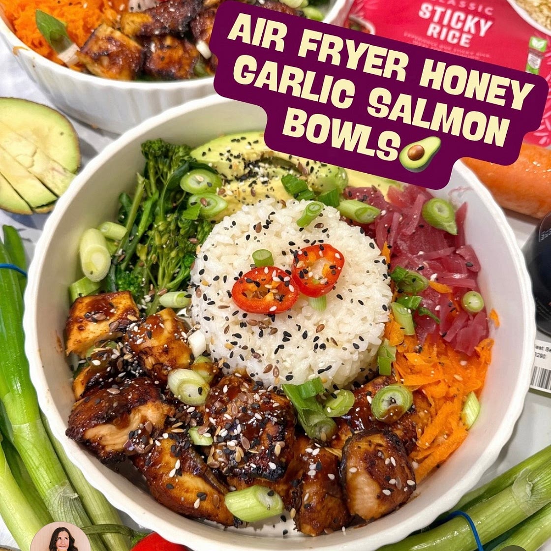 HONEY GARLIC SALMON BOWL