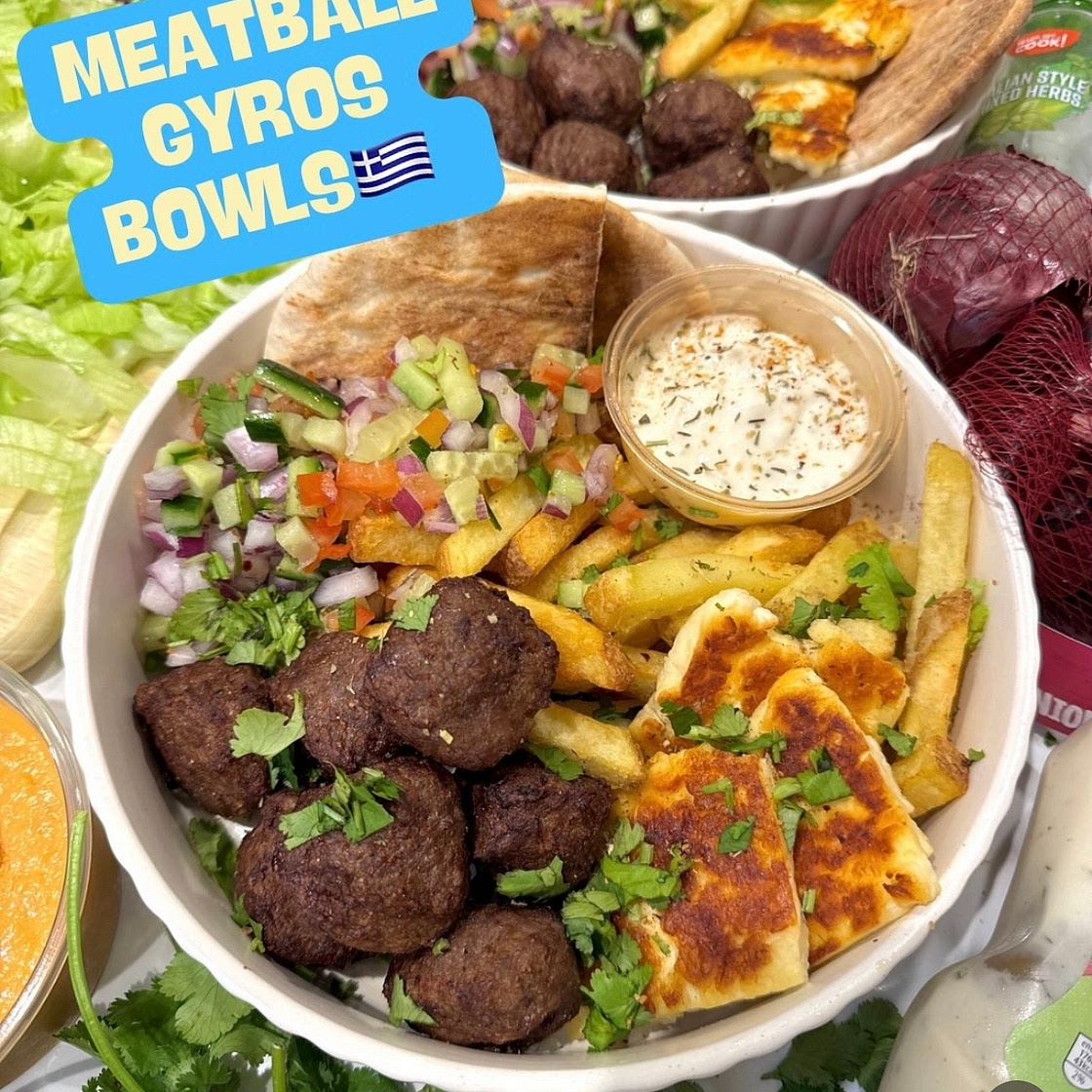 GREEK MEATBALL BOWL