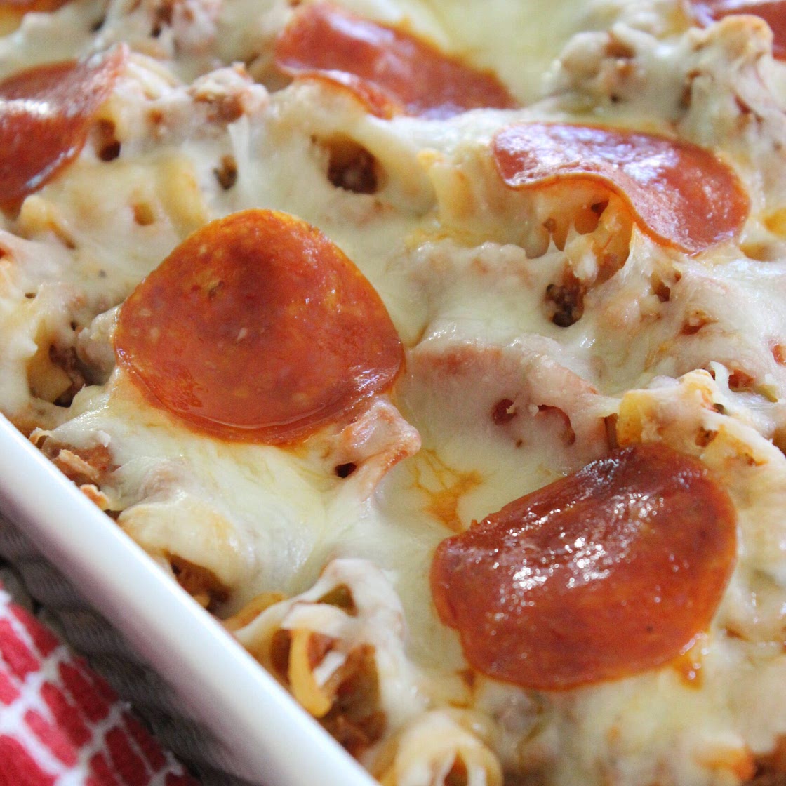 Pizza Pasta Casserole