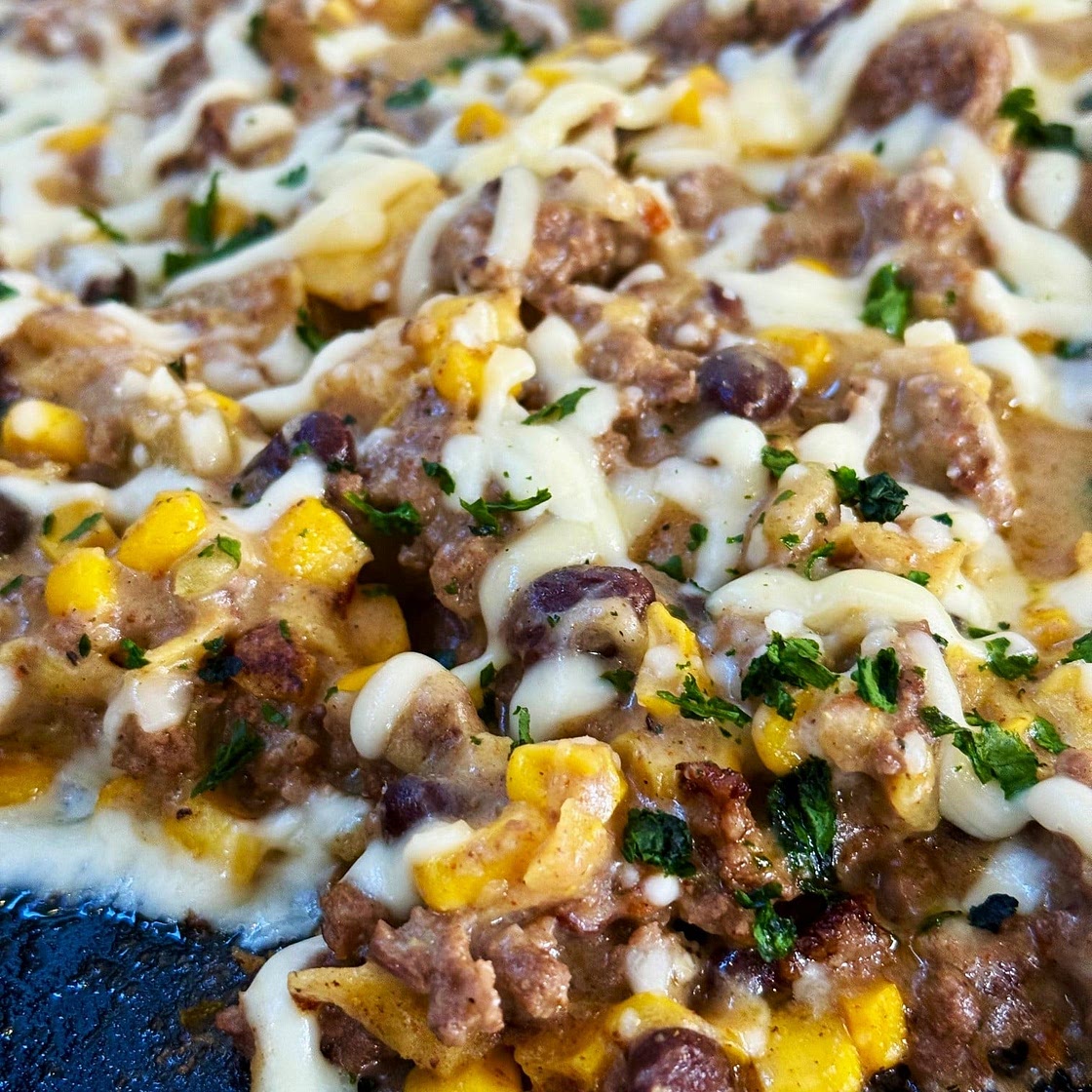 Blackstone Lazy Beef Enchiladas