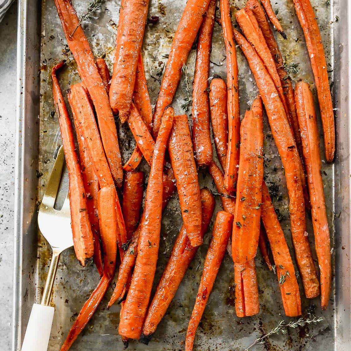 Balsamic Roasted Carrots