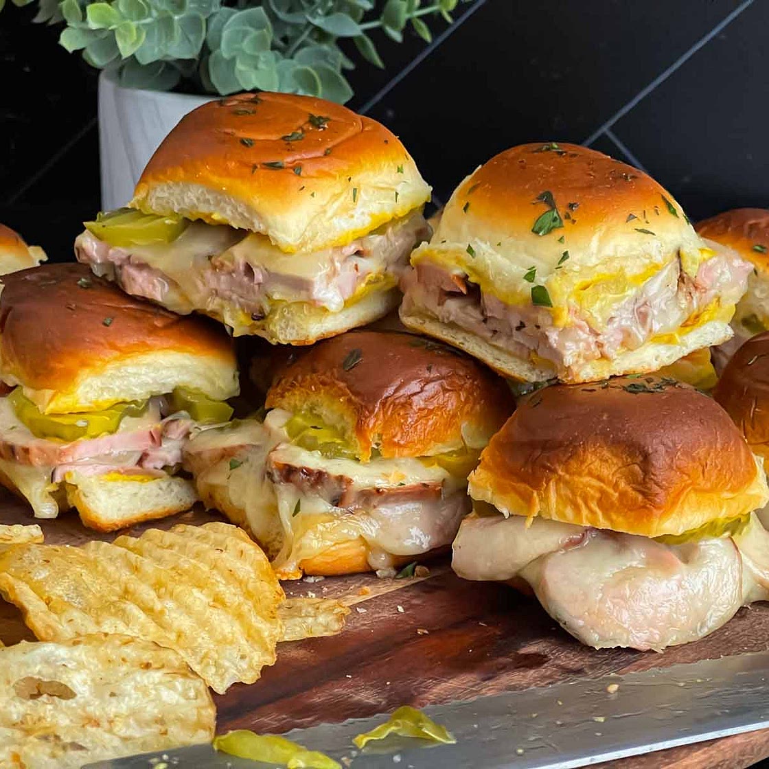 Grilled Pork Tenderloin Cuban Sliders Recipe