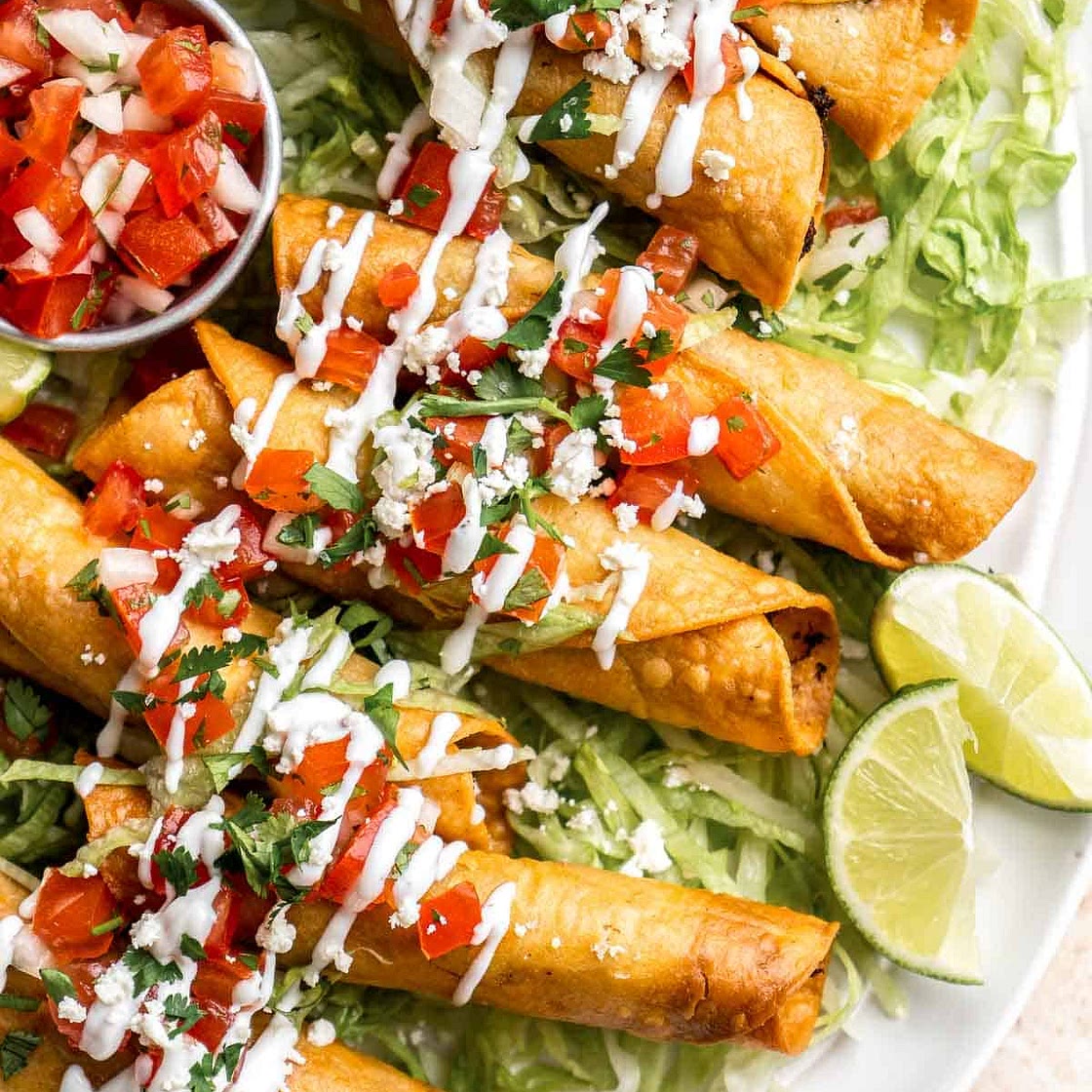Homemade Taquitos