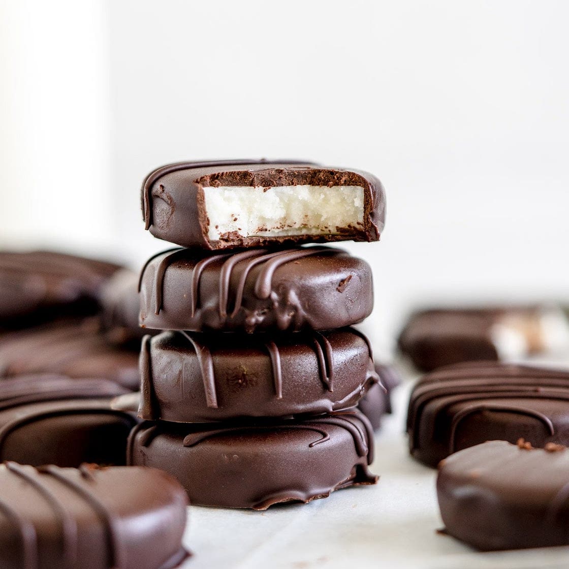 6 Ingredient Peppermint Patties