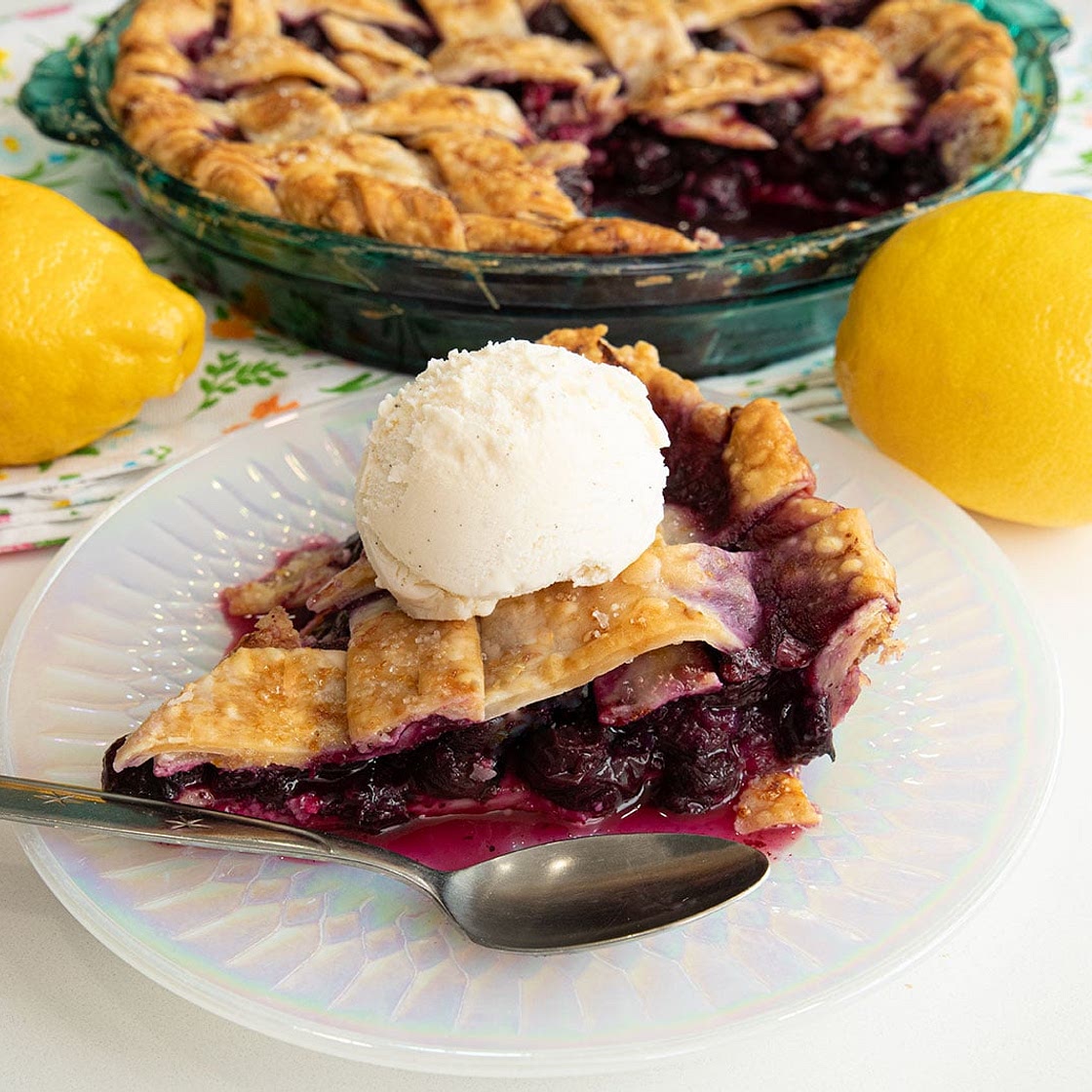 Blueberry Lemon Pie