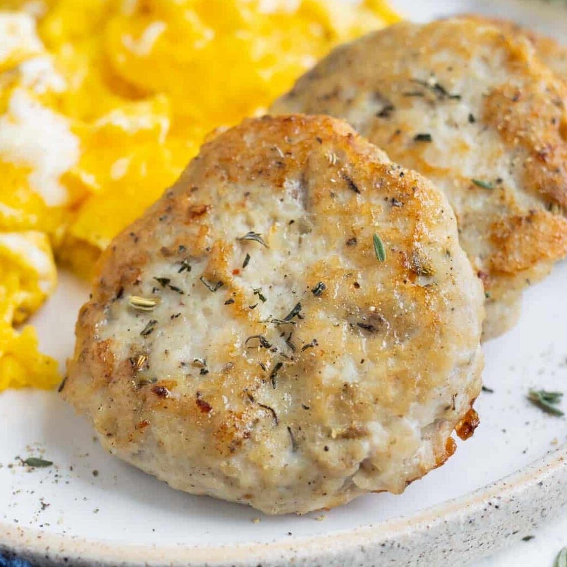 Chicken Breakfast Sausage Patties