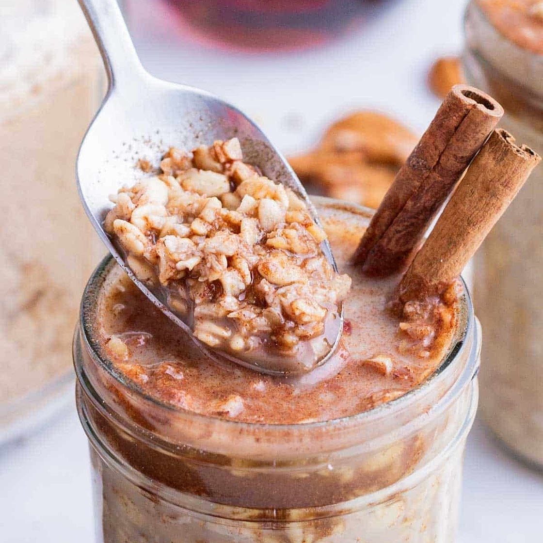 Maple Brown Sugar Overnight Oats