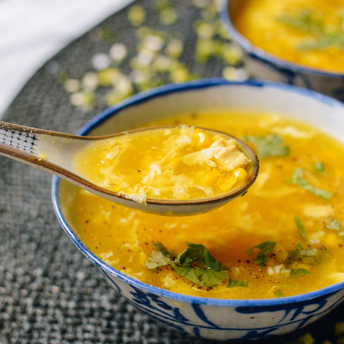 Chicken Corn Egg Drop Soup