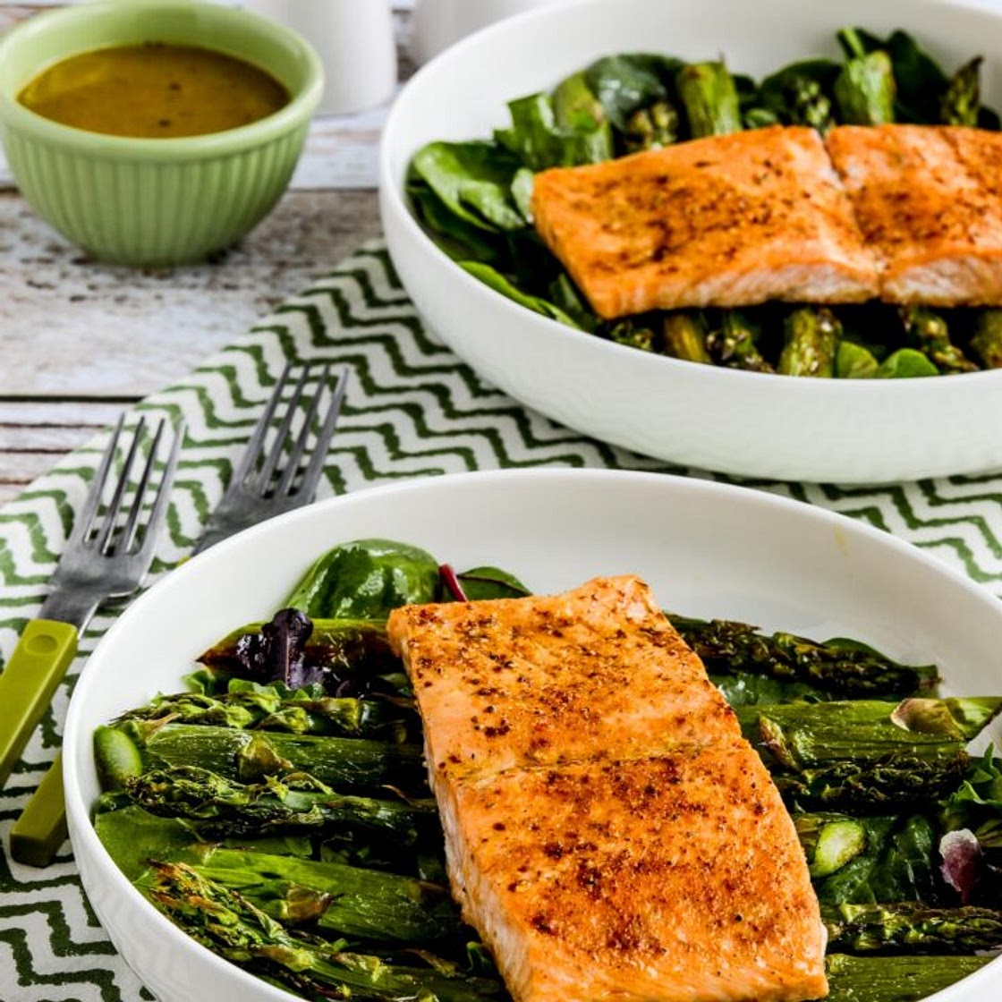 Salmon and Asparagus Salad