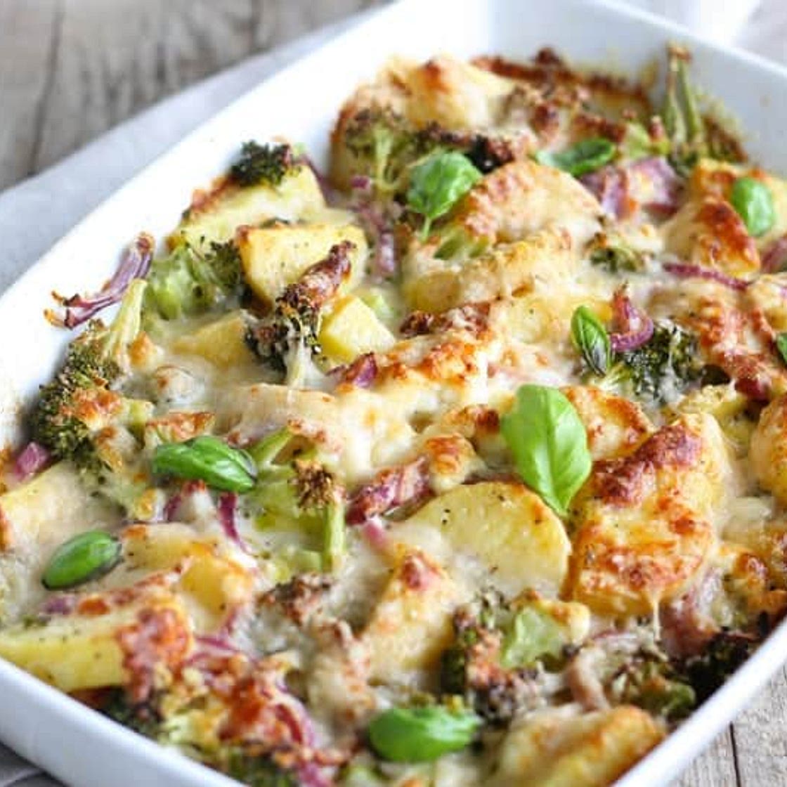 Super Easy Vegetable Bake
