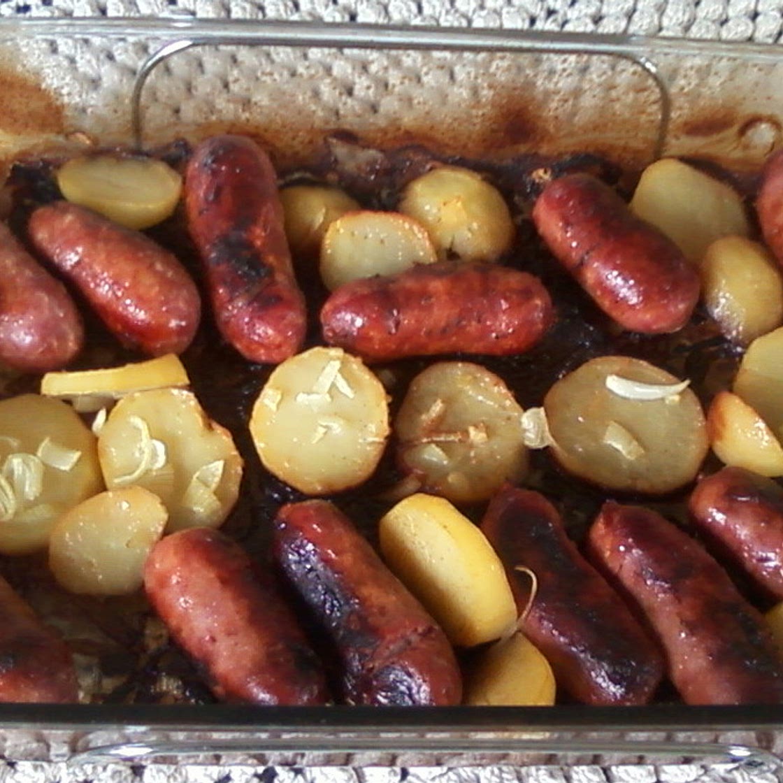 Linguiça assada