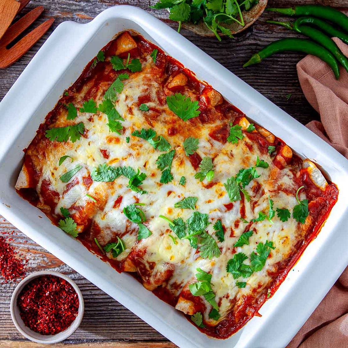 Chicken Enchiladas