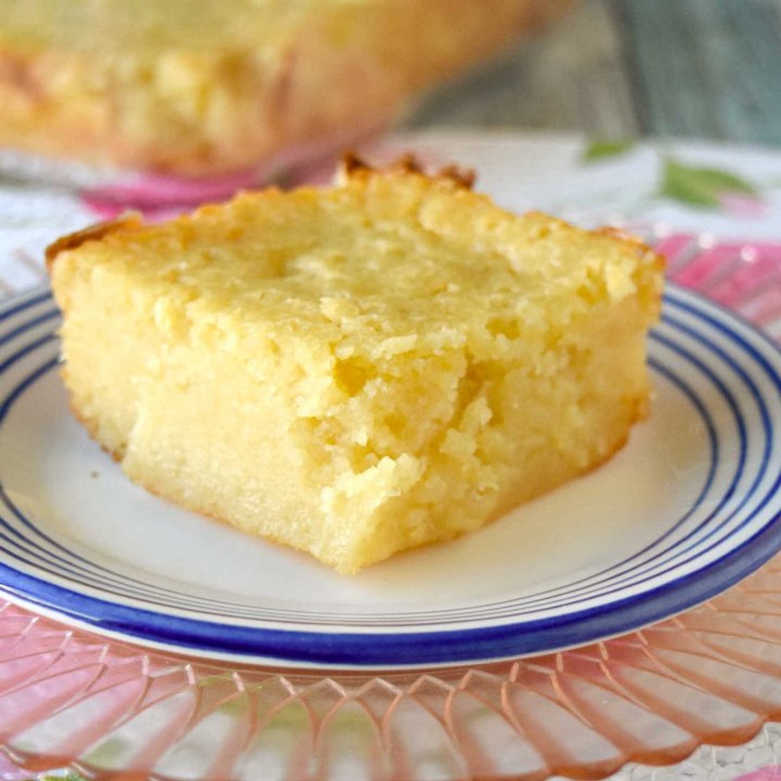 Irish Lemon Pudding Cake