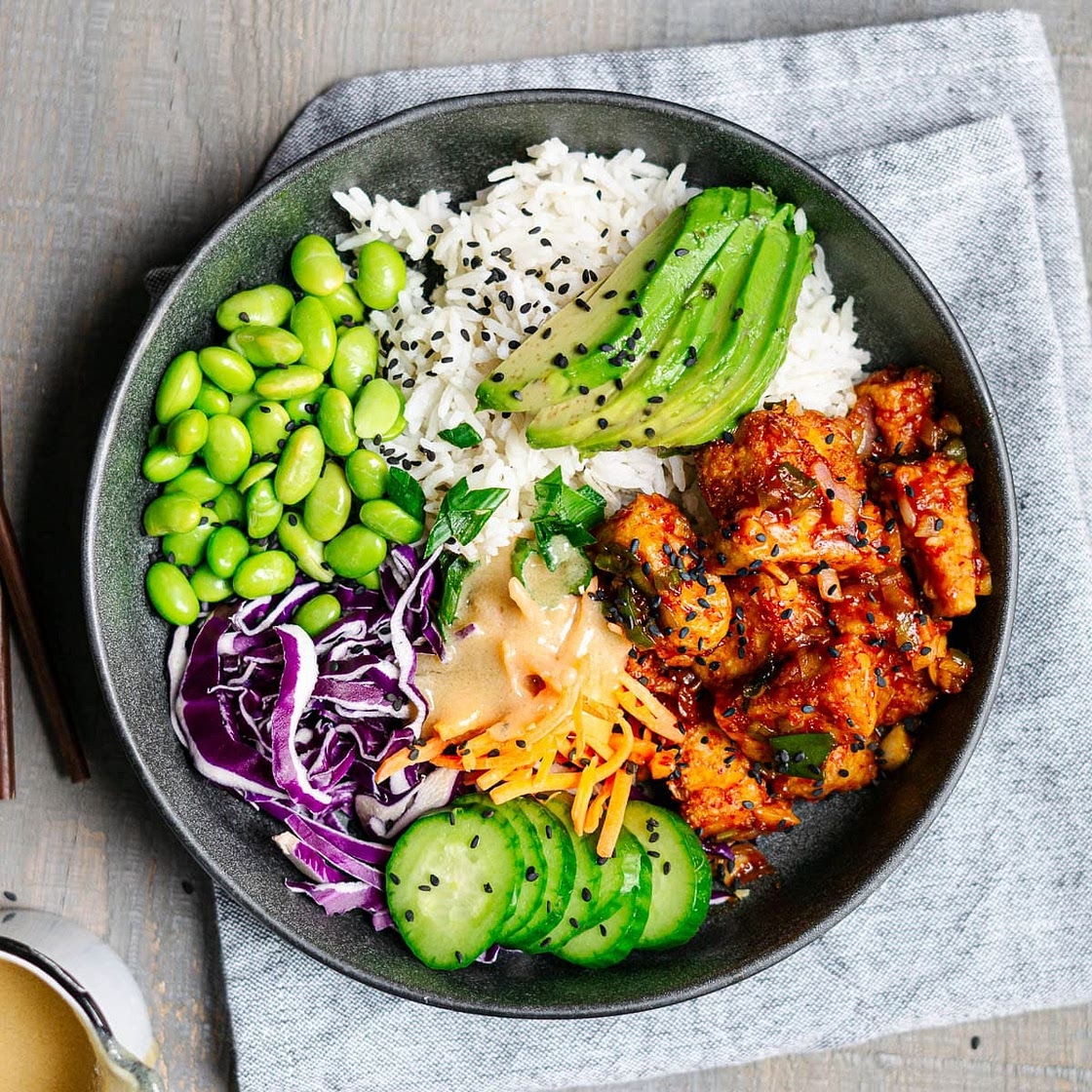 Tofu Poke Bowl