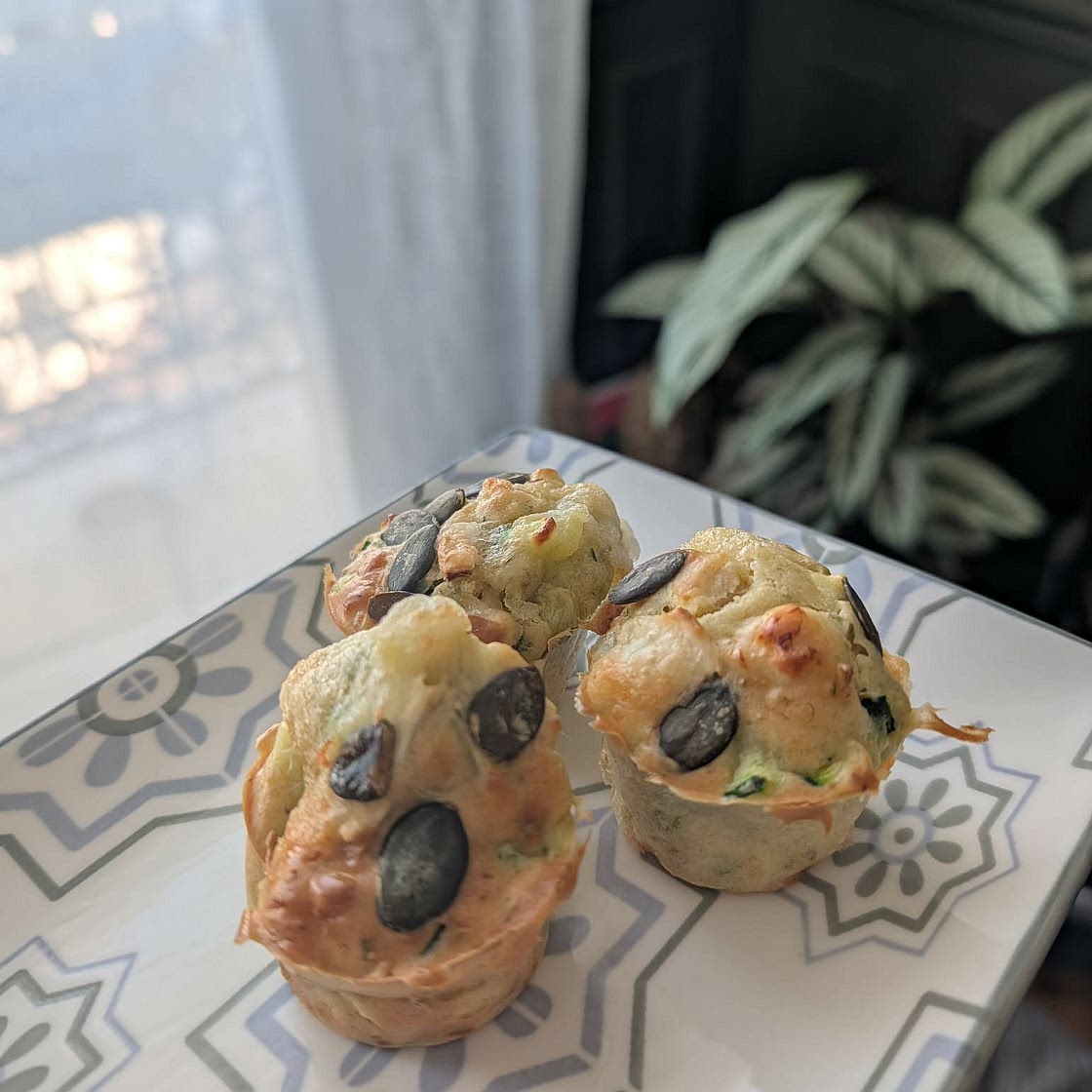 Muffins Courgette Poulet Chevre