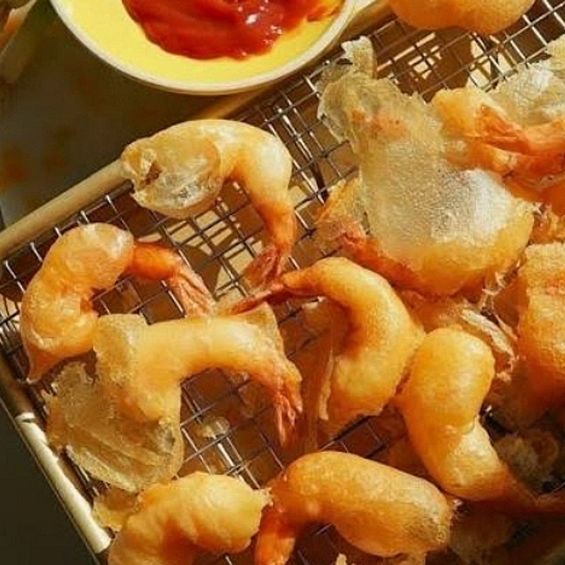 Japanese live spot bubble shrimp