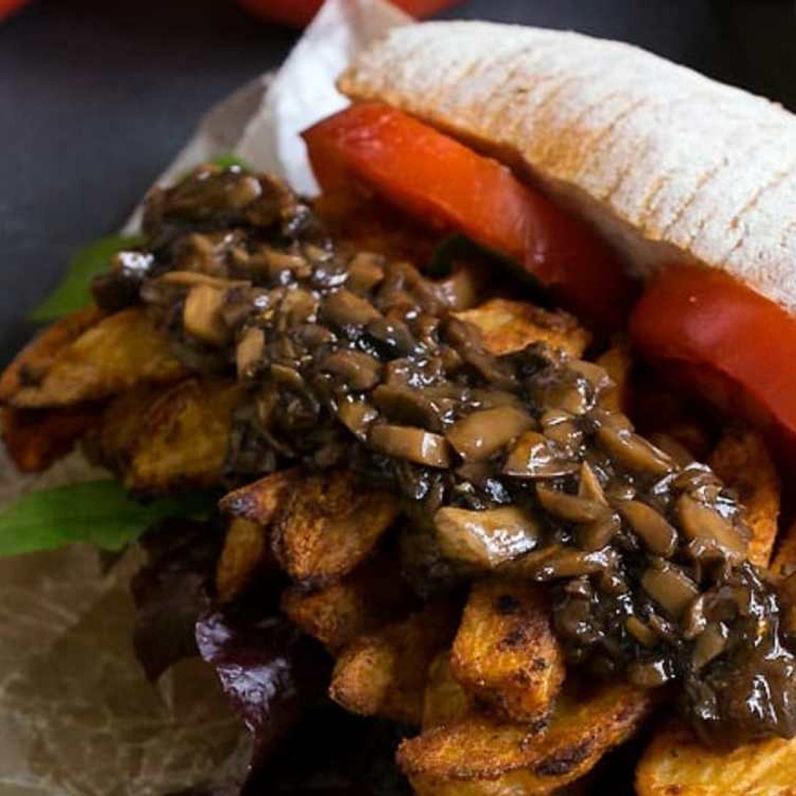 Air Fryer French Fry Po’ Boy