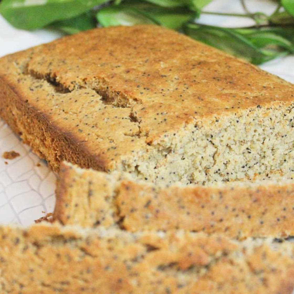 Gluten-Free Lemon Poppyseed Loaf