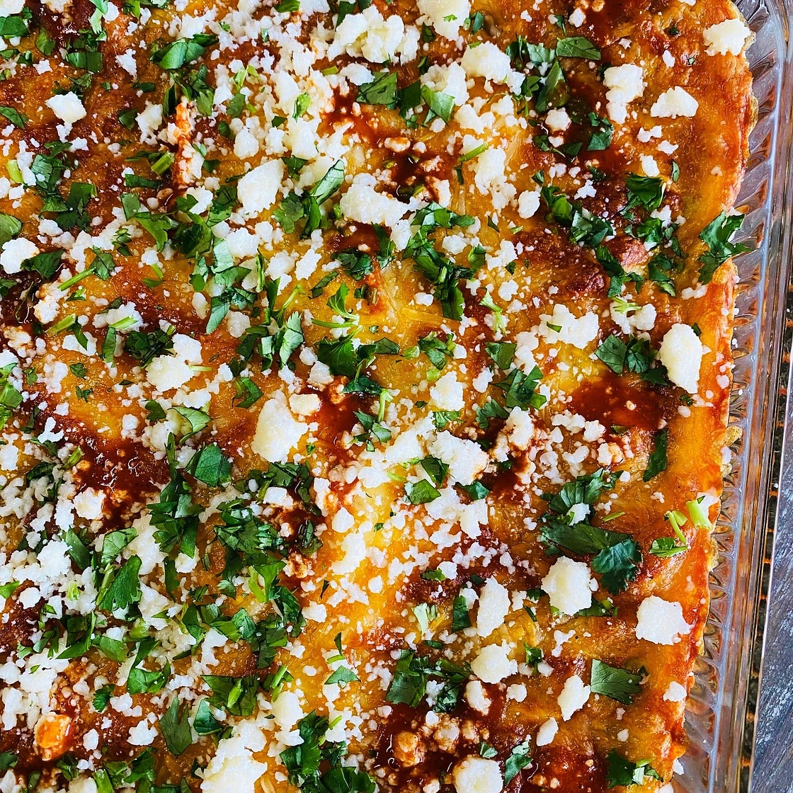 Huevos Rancheros Enchiladas