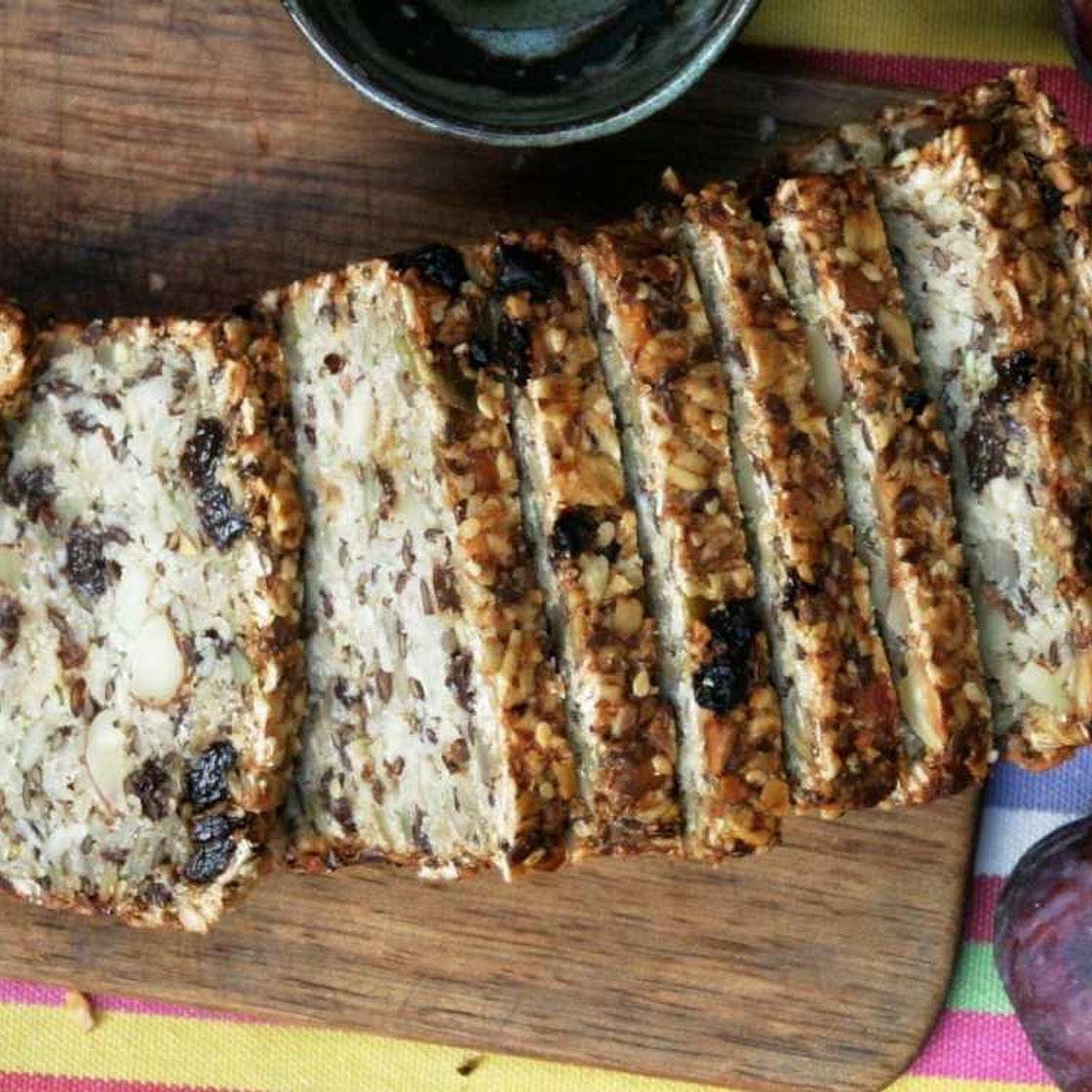 Power Bread With Sunflower Seeds, Flax Seeds, Sesame Seeds, and Pumpkin Seeds