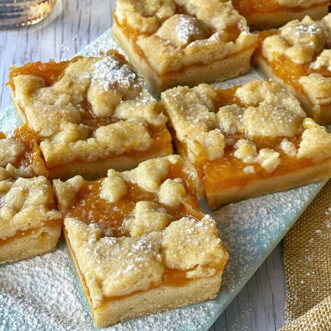 Baked Apricot Slice