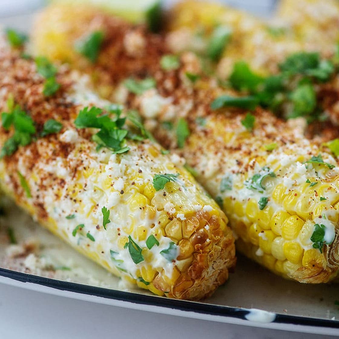 Air Fryer Street Corn