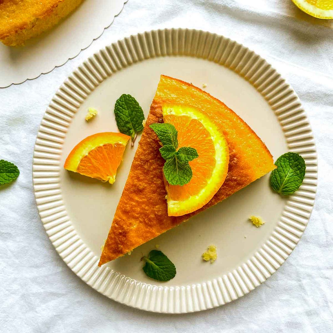 Orange Lemon Yogurt Cake