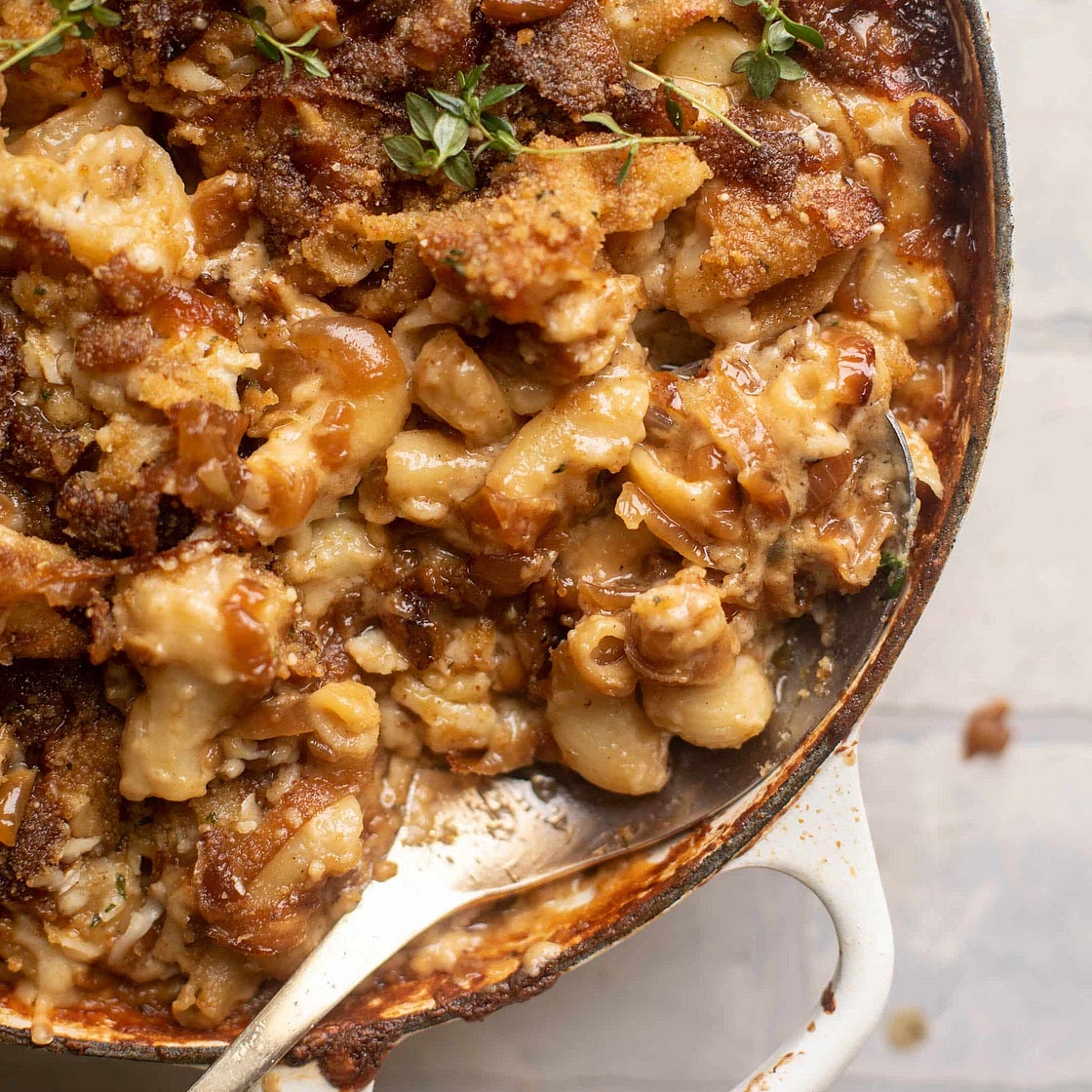 French Onion Soup Mac & Cheese
