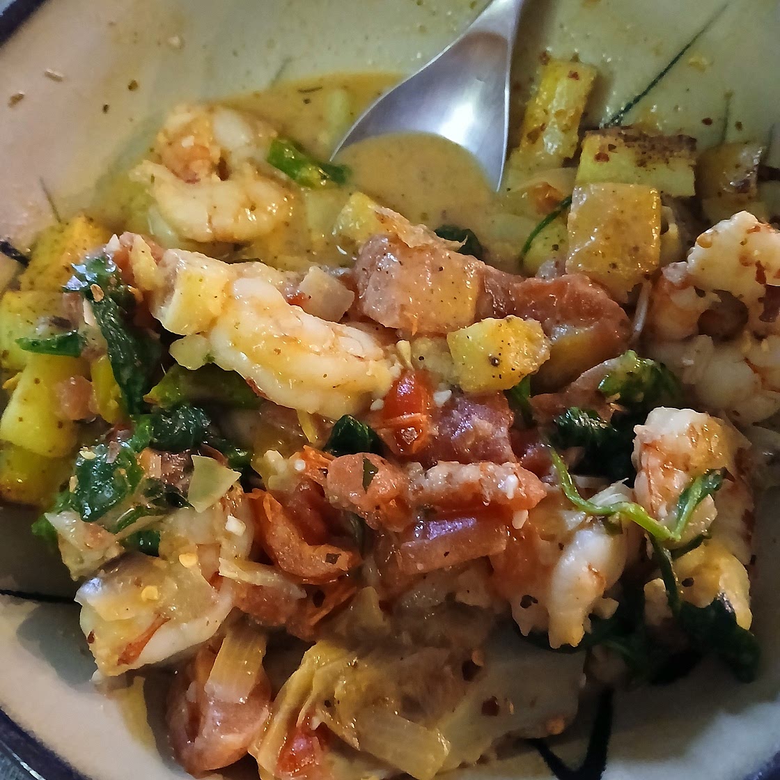 One-Pan Low-Carb Tuscan Garlic Shrimp